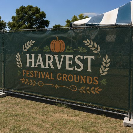 - custom fence screens for grand openings - custom fence screens for grand openings